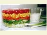 New Seven-Layer Salad. Recipe by Mirj