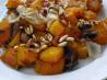 Roasted Butternut Squash, Red Grapes and Sage. Recipe by Geema