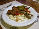 Bamya ( Lamb or Beef and Okra Stew)