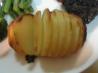 Hasselback Potatoes. Recipe by Cathy Z from Kauai