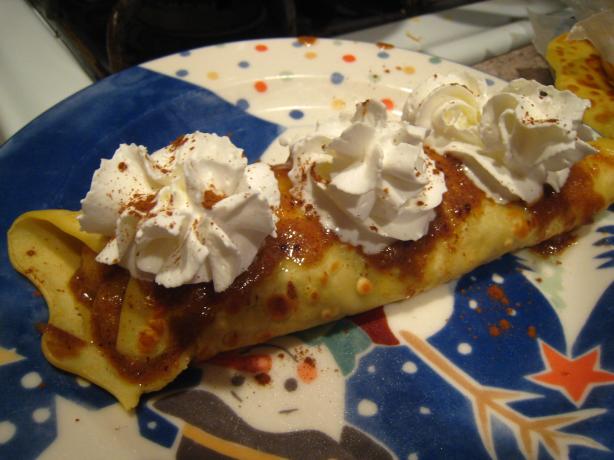 Decadent Banana Crepes. Photo by Violet516
