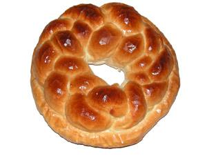 Romanian Cozonac  or Colac - a Christmas Bread. Photo by madmax08