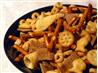 Christmas Nuts N' Bolts Snack. Recipe by Chef Dee