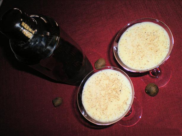 Eggnog Martini. Photo by Julie B's Hive