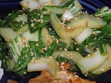 Stir-Fried Sesame Bok Choy
