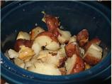Crock Pot Roasted New Potatoes With Garlic and Herbs