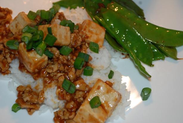 Ma Po Tofu (From Cooking Light). Photo by carmenskitchen