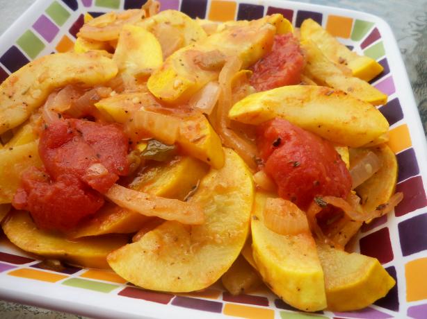 Sauteed Yellow Squash and Tomatoes. Photo by *Parsley*