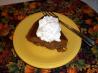 Paula Deen's Apple Butter Pumpkin Pie. Recipe by Baker*Chick