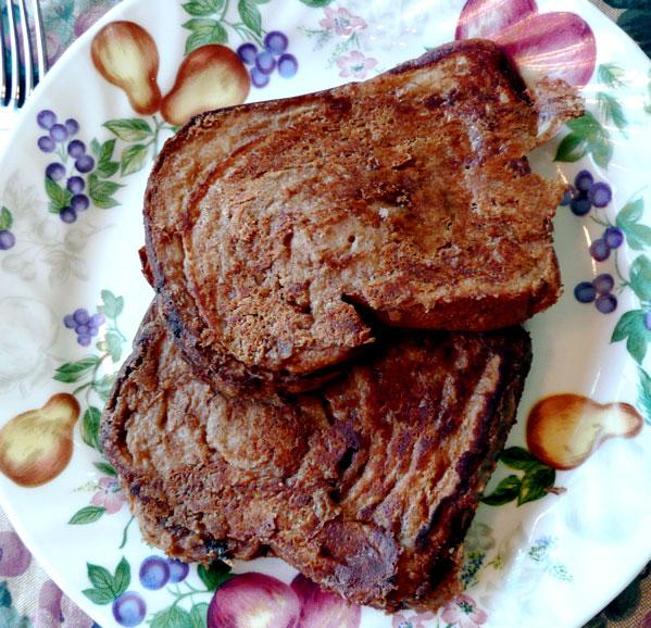 Vegan French Toast. Photo by Mikekey