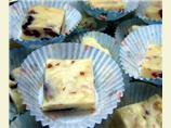 Almond White Chocolate Fudge