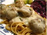 Vegetarian Swedish Meatballs