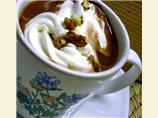 Hot Chocolate With Mint Chips