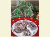Chocolate Marble Candy Cane Bark. Recipe by * Pamela *