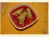 Herbed Ricotta Won Tons W/ Spicy Tomato Sauce