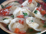 Homemade Tortellini in Broth