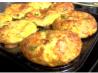 Green Onion-Parmesan Popovers. Recipe by Nana Lee