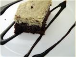 Chocolate Bottom Banana Cheesecake Bars