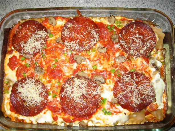 Pizza Lasagna. Photo by ALH