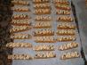 Cranberry and Almond Biscotti With White Chocolate Drizzle