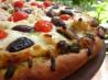 Pesto Chicken Pizza. Recipe by Elizabeth Fullerton