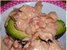 Prawn & Avocado Cocktail. Recipe by Cuthieruthie