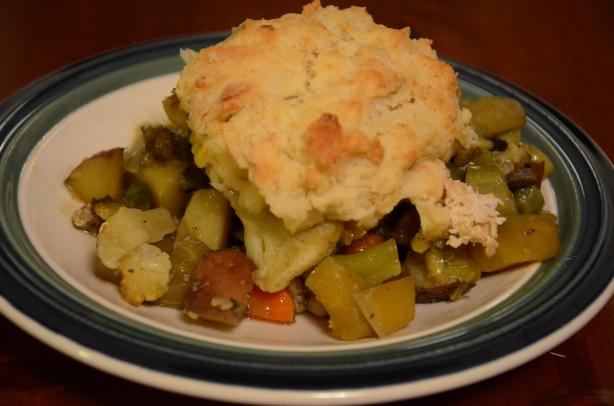 Moosewood Homespun Pot Pie. Photo by alvinakatz