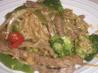 Asian Noodle Skillet. Recipe by RecipeNut