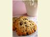 Heart-Shaped Dried Cherry and Chocolate Chip Scones