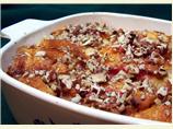 Baked Peach French Toast