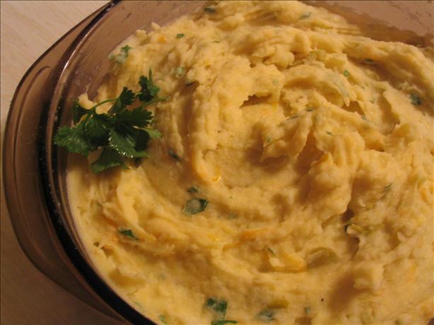 Mexican Mashed Potatoes With Green Chiles. Photo by Charmie777