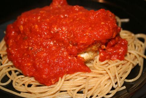Olive Garden Stuffed Chicken Parmigiana. Photo by ~Nimz~