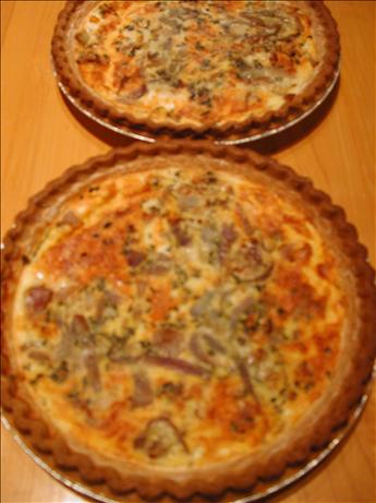 Onion Cheddar Quiche. Photo by Nankie