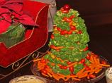 Christmas Tree Edible Centerpiece. Photo by cookin_nurse