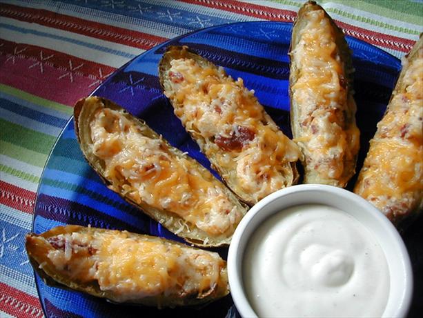 5 Ingredient Baked Potato Skins. Photo by ms_bold
