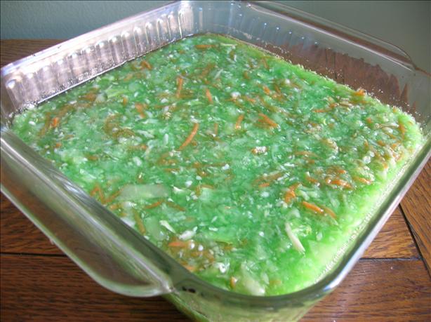Lime Jello Cabbage Salad. Photo by Pam-I-Am