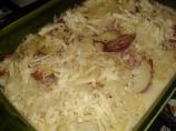 Saucy Ham and Potato Bake