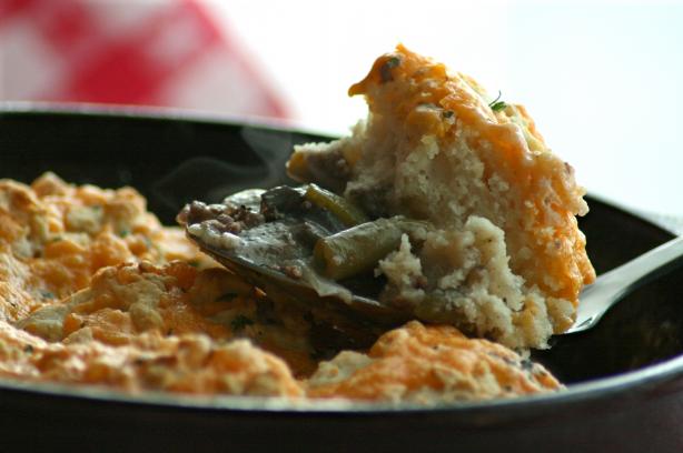 Hamburger Cobbler. Photo by Wildflour