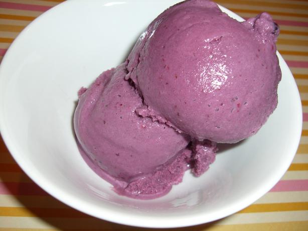 Berry Berry Frozen Yogurt (Healthy; for Ice Cream Machine). Photo by Chef*Lee