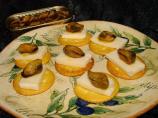 Smoked Oysters and Cheddar on Saltines