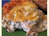 New Mexican Potatoes Au Gratin