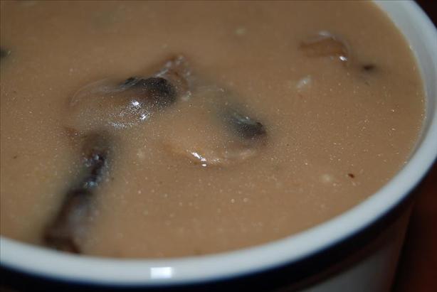 Creamy Mushroom Sauce/Gravy. Photo by Quest4ZBest