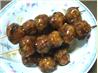 Japanese Meatballs in Sweet Soy Sauce (Niku Dango)