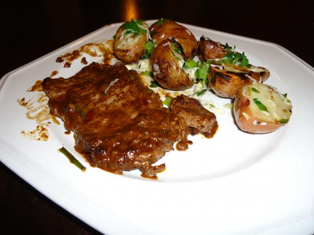 Famous 21 Club's Steak Diane. Photo by firstnameHayes