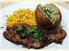 Steak Diane from a Treasury of Great Recipes by Vincent Price