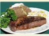 Steak Diane from a Treasury of Great Recipes by Vincent Price