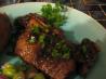 Steak Diane from a Treasury of Great Recipes by Vincent Price