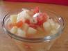Jungle Juice (Cucumber and Tomato Salad). Recipe by Jenny Thetford
