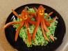 Octopus and Seaweed  (Ramen Noodles and Hot Dogs)