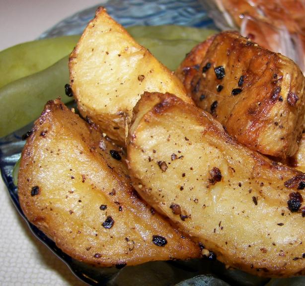 Garlic Roasted Potatoes (Barefoot Contessa) Ina Garten. Photo by Baby Kato